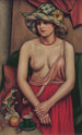 Le chapeau de paille - Mark Gertler — vista dell’opera