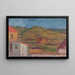 Paesaggio - Mark Gertler — quadro incorniciato alla parete