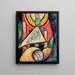 Astrazione - Marsden Hartley — quadro incorniciato alla parete