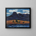 Paesaggio blu - Marsden Hartley — quadro incorniciato alla parete