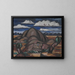 Cimitero del Nuovo Messico - Marsden Hartley — quadro incorniciato alla parete