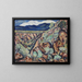 Paesaggio del Nuovo Messico - Marsden Hartley — quadro incorniciato alla parete