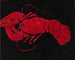 Homard su sfondo nero - Marsden Hartley — vista dell’opera