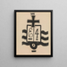 Simboli militari 3 - Marsden Hartley — quadro incorniciato alla parete