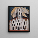 Movimento n° 5 Case di Provincetown - Marsden Hartley — quadro incorniciato alla parete