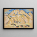Colline del Nuovo Messico - Marsden Hartley — quadro incorniciato alla parete
