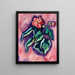 Bégonias roses - Marsden Hartley — quadro incorniciato alla parete