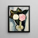 Fleurs roses et blanches dans un vase - Marsden Hartley — quadro incorniciato alla parete