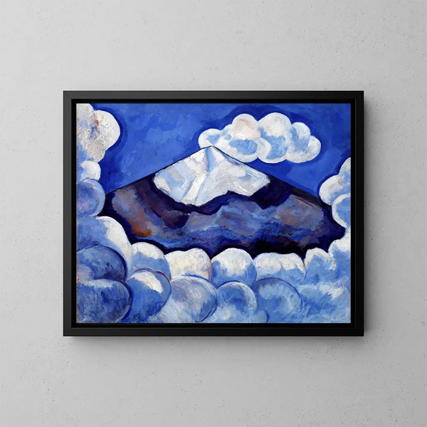Popocatépetl, mattina spirituale, Messico - Marsden Hartley — quadro incorniciato alla parete