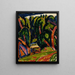 Albero rosso - Marsden Hartley — quadro incorniciato alla parete