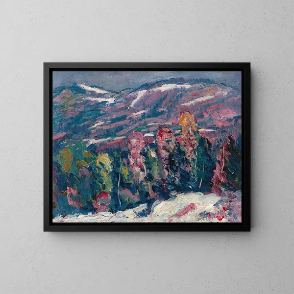 Canzone d'inverno - Marsden Hartley — quadro incorniciato alla parete