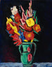 Nature morte aux fleurs - Marsden Hartley — vista dell’opera