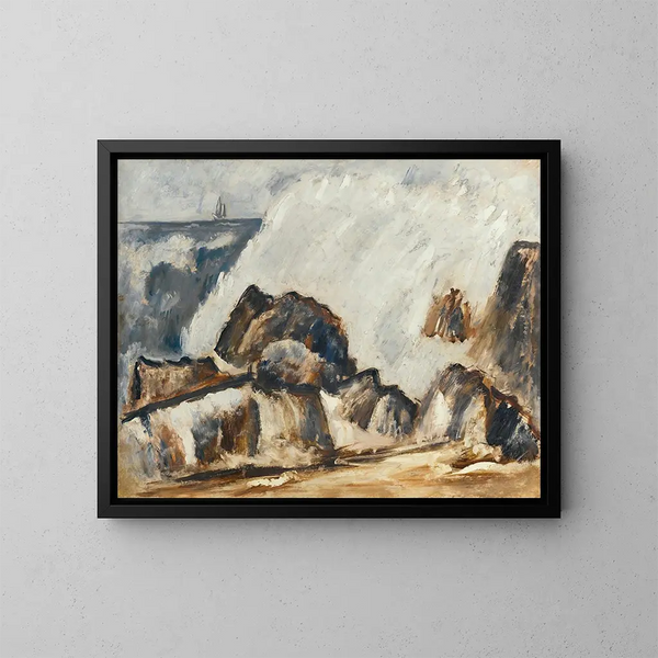 Vague tempête - Marsden Hartley — quadro incorniciato alla parete