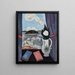 Finestra sul mare d'estate - Marsden Hartley — quadro incorniciato alla parete