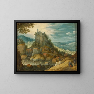 Marten Ryckaert - Landscape with a Fortress.webp