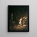 San Girolamo - Martin Johann Schmidt — quadro incorniciato alla parete