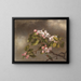Colibrì e fiori di melo - Martin Johnson Heade — quadro incorniciato alla parete