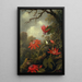 Colibrì e passiflore - Martin Johnson Heade — quadro incorniciato alla parete