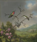 Colibrì e fiori di melo - Martin Johnson Heade — vista dell’opera