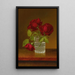 Nature morte de roses - Martin Johnson Heade — quadro incorniciato alla parete