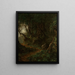 Verdure tropicale, paesaggio tropicale - Martin Johnson Heade — quadro incorniciato alla parete
