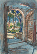 Petite porte à S Miniato - Martin Monnickendam — vista dell’opera
