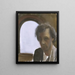 Autoritratto - Martin Berg — quadro incorniciato alla parete