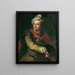 Ritratto di un uomo in costume ungherese, Imre Graf Tökölyi - Martin van Meytens — quadro incorniciato alla parete