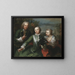 Ulla Sparre af Sundby e Brita Stina Sparre - Martin van Meytens — quadro incorniciato alla parete