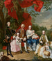 La famiglia del conte Nikolaus Pálffy von Erdőd - Martin van Meytens — vista dell’opera