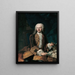 Johann Christoph Baron von Bartenstein - Martin van Meytens — quadro incorniciato alla parete
