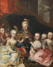 Giuseppe II in qualità di principe ereditario con sei fratelli e sorelle - Martin van Meytens — vista dell’opera