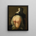 Monaca inginocchiata - Martin van Meytens — quadro incorniciato alla parete