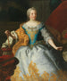Ritratto dell'imperatrice Maria Teresa, regina di Ungheria e Boemia, con la corona di Boemia e la corona arciducale - Martin van Meytens — vista dell’opera