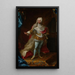 Vittorio Amedeo II en majesté - Martin van Meytens — quadro incorniciato alla parete