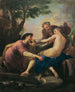 Susanna e i due anziani - Martino Altomonte — vista dell’opera