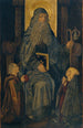 Saint Antoine l'Ermite et les donateurs - Martín Bernat — quadro incorniciato alla parete