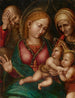Sacra Famiglia con san Giovanni Battista e santa Elisabetta - Martín Gómez l'Ancien — vista dell’opera