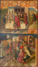 Saint Christophe prende congé dal re che temeva Satana, Saint Christophe e i suoi convertiti - Martín de Soria — vista dell’opera