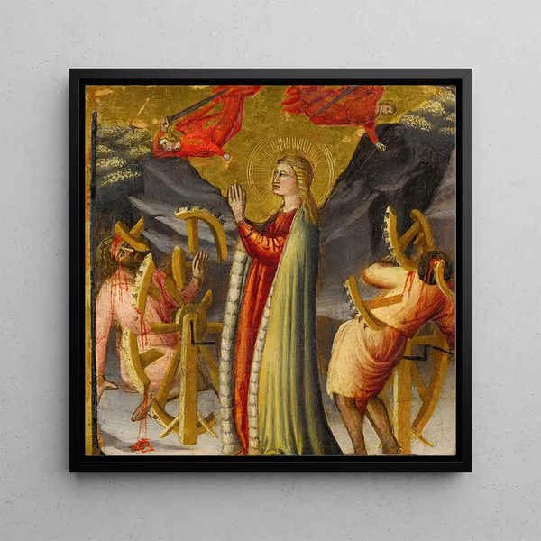 Martyre de Sainte Catherine - Arcangelo di Cola da Camerino