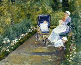 Mary Cassatt - Children in a Garden.webp