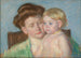 Madre e Bambino - Mary Cassatt — vista dell’opera