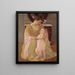 Madre e figlio con foulard rosa - Mary Cassatt — quadro incorniciato alla parete