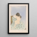Baiser de la mère - Mary Cassatt — quadro incorniciato alla parete