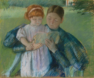 Mary Cassatt - Nurse Reading to a Little Girl.webp
