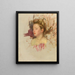 Schizzo di Antoinette - Mary Cassatt — quadro incorniciato alla parete