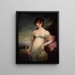 Una giovane donna - Mary Green — quadro incorniciato alla parete