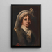 Portrait d'une fille - Mary Henry — quadro incorniciato alla parete