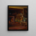Il angolo lettura nel mio atelier - Mary Hiester Reid — quadro incorniciato alla parete