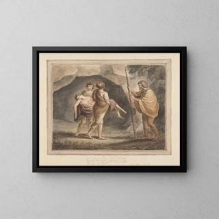 Mary Hoare - Arviragus Bearing Imogen as Dead in his Arms Cymbeline Act IV Scene II.webp